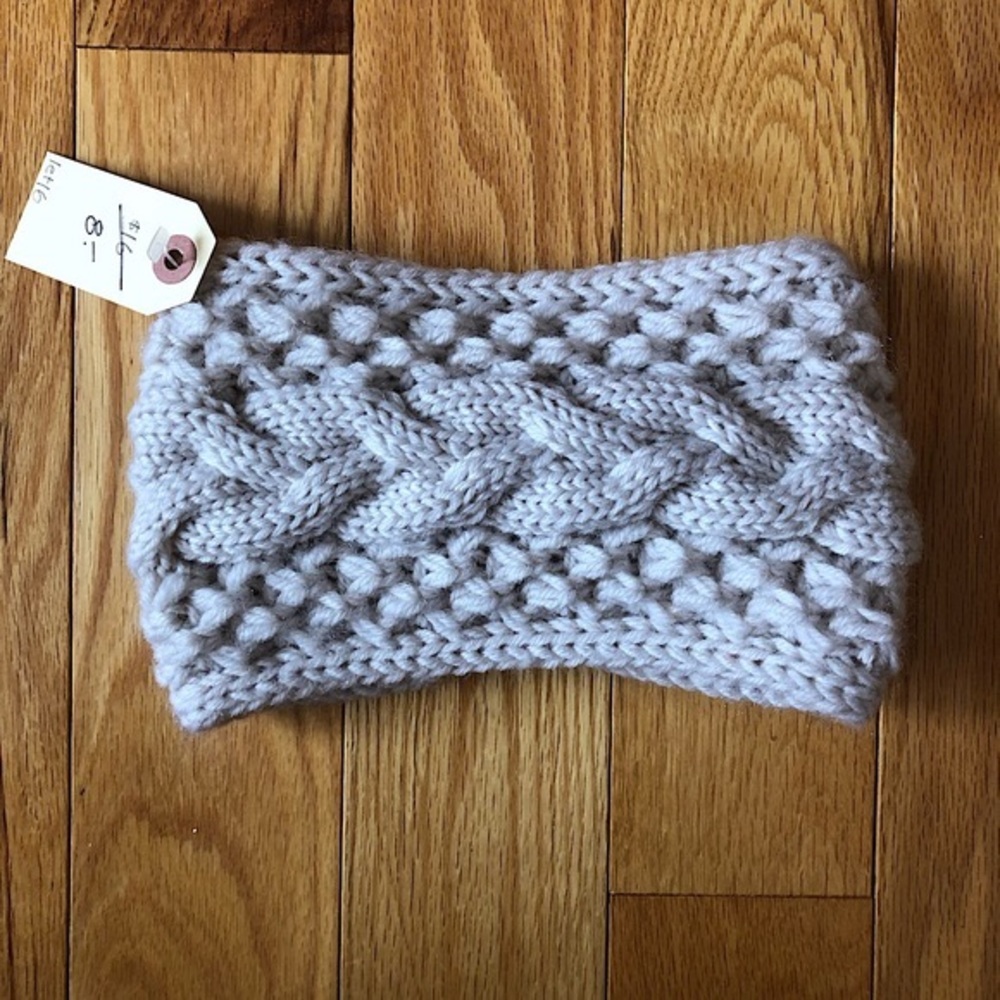 *FREE ADD ON* Cable Knit Headband